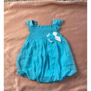Baby Essentials Blue Bubble Spring Toddlers One-Piece